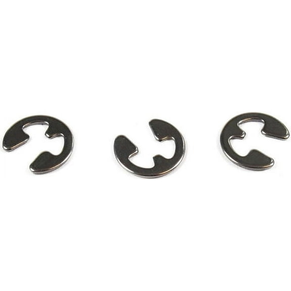.140" (SE) E-Style Retaining Rings / Steel / Black Phos - 3000 Piece Carton