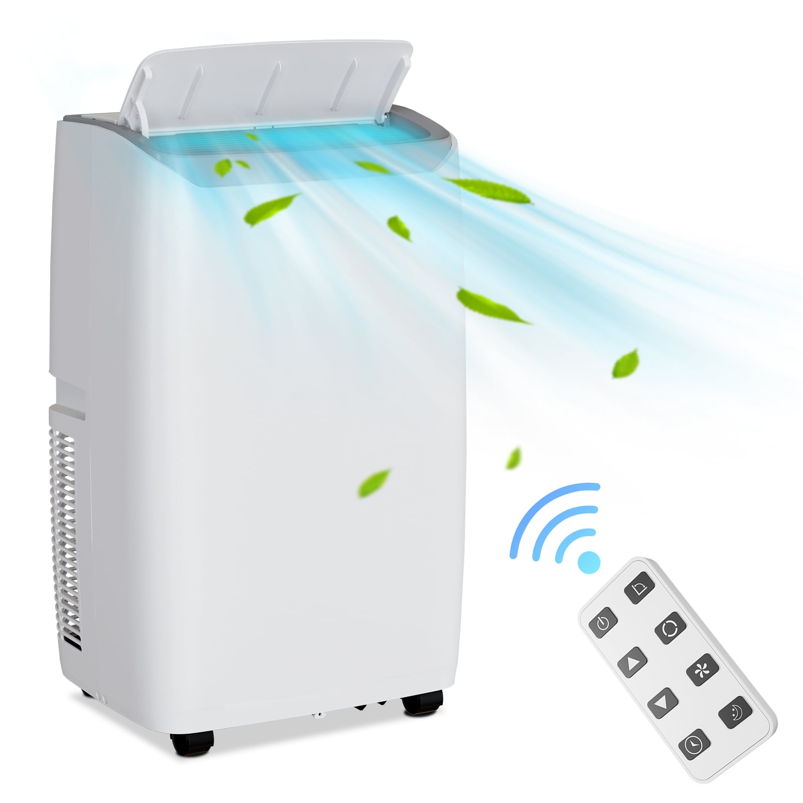 14000 BTU Air ConditionerPortable Air Conditioner With 24H Energy Save Timer, Cooling