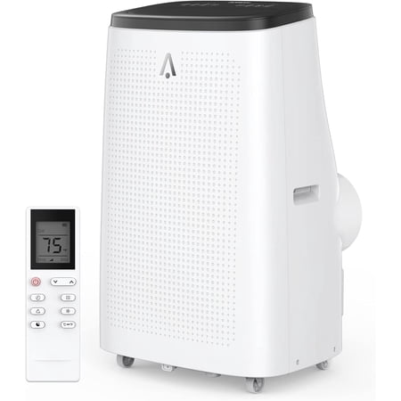 14000 BTU Portable Air Conditioner 3 In 1 Cooling Fan Dehumidifier With 90 Degree Oscillation And Full Window Kit