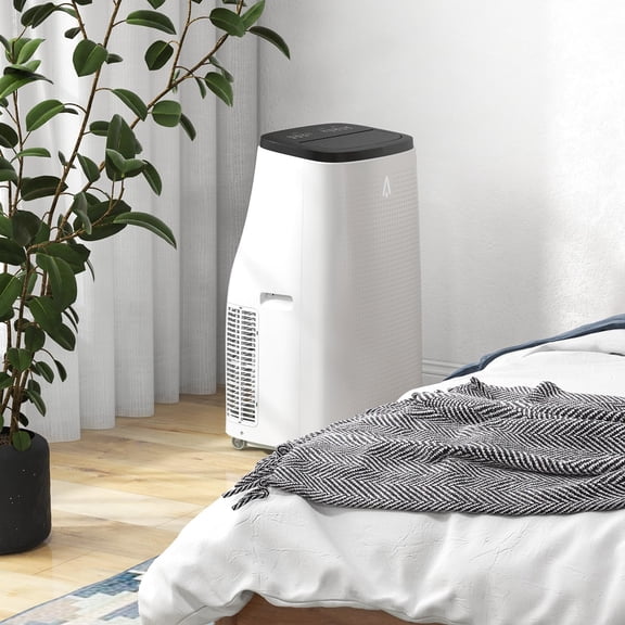 14000 BTU Portable Air Conditioner, 3-in-1 AC Unit with Cooling, Dehumidifier & Fan – Quiet 50dB Operation, LED Display, Remote, 24H Timer, Easy Install Window Kit, For Rooms up to 750 Sq.Ft