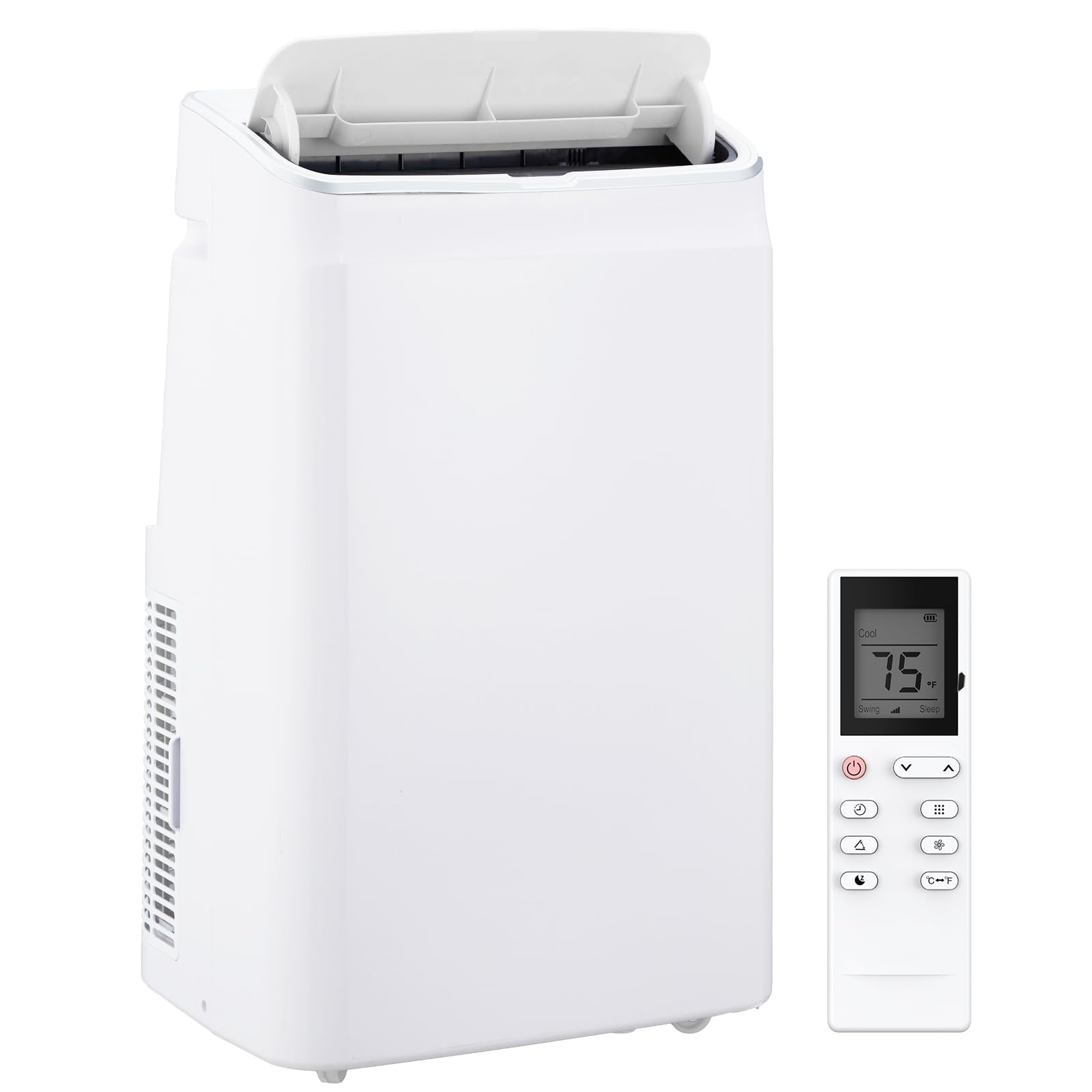 14000 BTU Portable Air Conditioner with 3in1 Cooling and