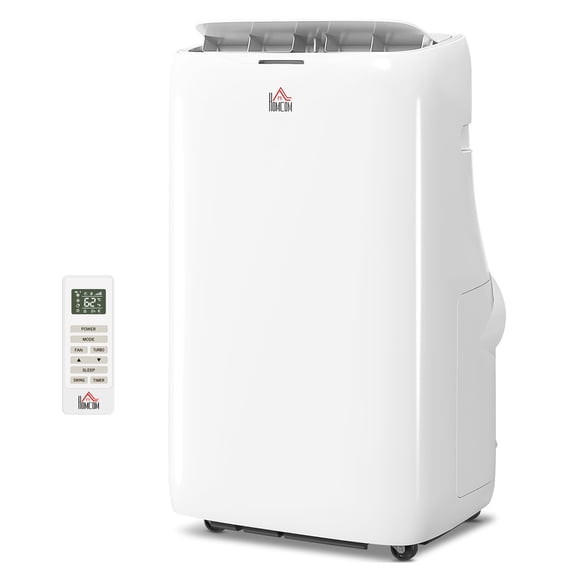 14000 BTU Portable Air Conditioner, Inverter Dual Hose AC Unit for 700 Sq Ft, Cool/Dehumidify/Fan, Window Kit Included, Energy Saving