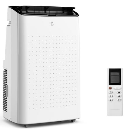 14000 BTU Portable Air Conditioner, Portable AC Unit Cools Up to 750 Sq.Ft, 3-In-1 Ultra Quiet Air Conditioner W/Dehumidifier & Fan, Easy Installation& Energy Efficient
