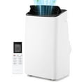 thumbnail image 1 of 14000 BTU Portable Air Conditioner for Rooms up to 750 Sq. Ft, 3-in-1 Portable AC with Cooling, Dehumidifier & Fan, 24H Timer, Remote & Window Kit for Bedroom, Office, Apartment, Black Top, 1 of 6