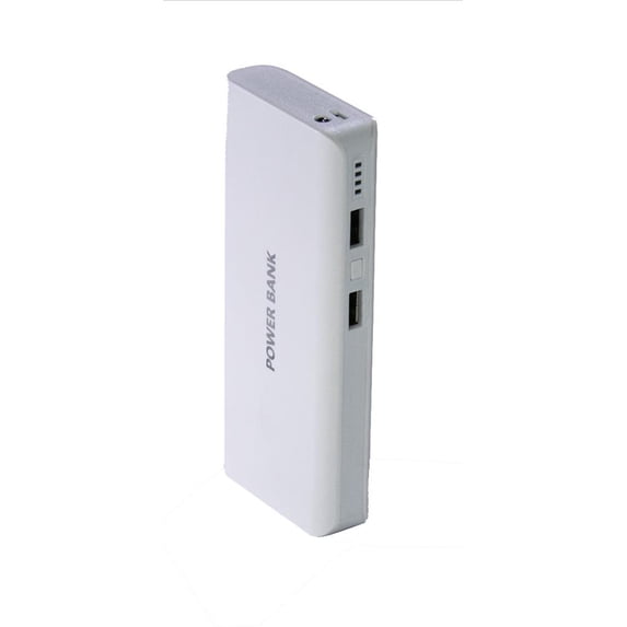 14000 mAh Portable USB Power Bank Compatible for OnePlus 6T, 6T McLaren , 6,5T, 5, 3T, ( USB Charging Cables are Included) - White