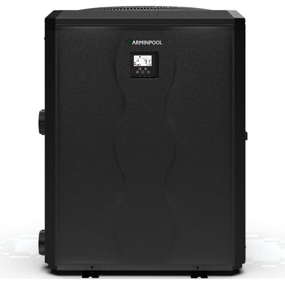 140000 BTU Inverter Pool Heat Pump for 42000 Gallons, Smart WiFi Capable Electric Pool Heater for Above and Inground Pools, Ultra-Quiet 47dB, Heating & Cooling, 220V