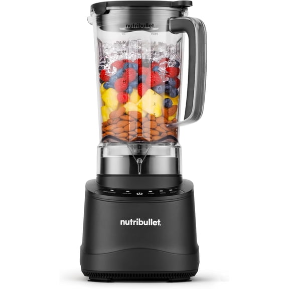 1400W Full-Size Countertop Blender with 72-Oz Pitcher and Stainless Steel Blade Bestseling