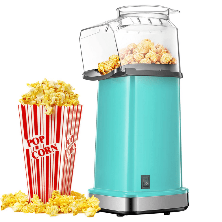Ovente Hot Air Popcorn Popper Maker 16-Cup Capacity with Measuring Cup, No  Oil Needed (PM11T)