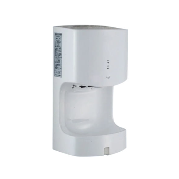 1400W Hotel High-speed Hand Dryer, Automatic Hand Dryer Wall-mounted Baking Machine With Base Dryer White ,Power as an Elephant