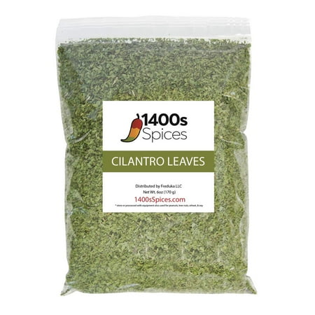 1400s Spices Dried Coriander Leaves Medium Cut 6oz