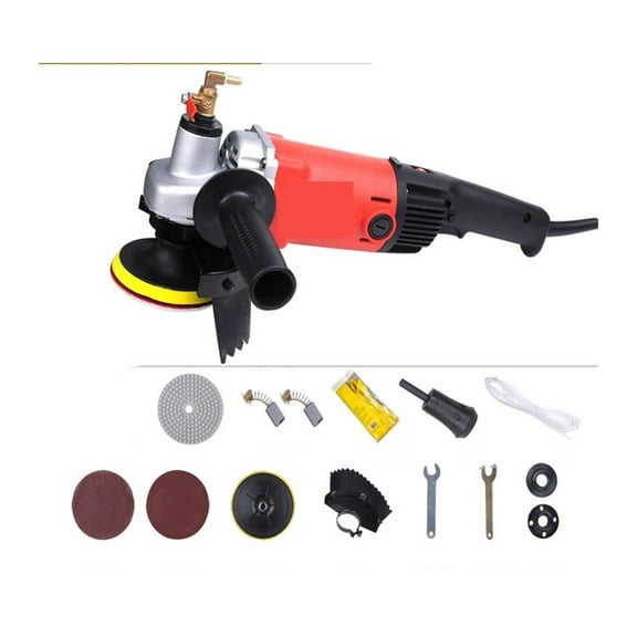 1400w Electric Marble Granite Wet Stone Polishing Machine Grinder Sander Sander Hand Grinder Water Mill Adjustable Speed