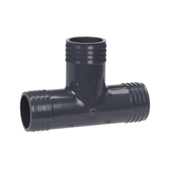 1401-015 Pipe Fitting, Plastic Insert Tee, 1-1/2-In. - Quantity 1