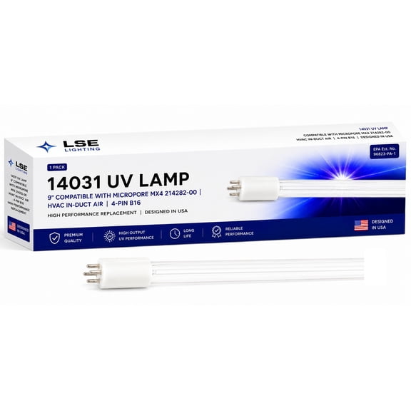 14031 Equivalent UV Lamp 9" for MicroPure MX4 214282-00