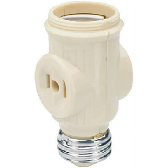 1403ICC10 Lampholder Current Tap, Ivory