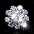 thumbnail image 1 of #14062 Medium Rhinestone Rosette Button, 1 of 2