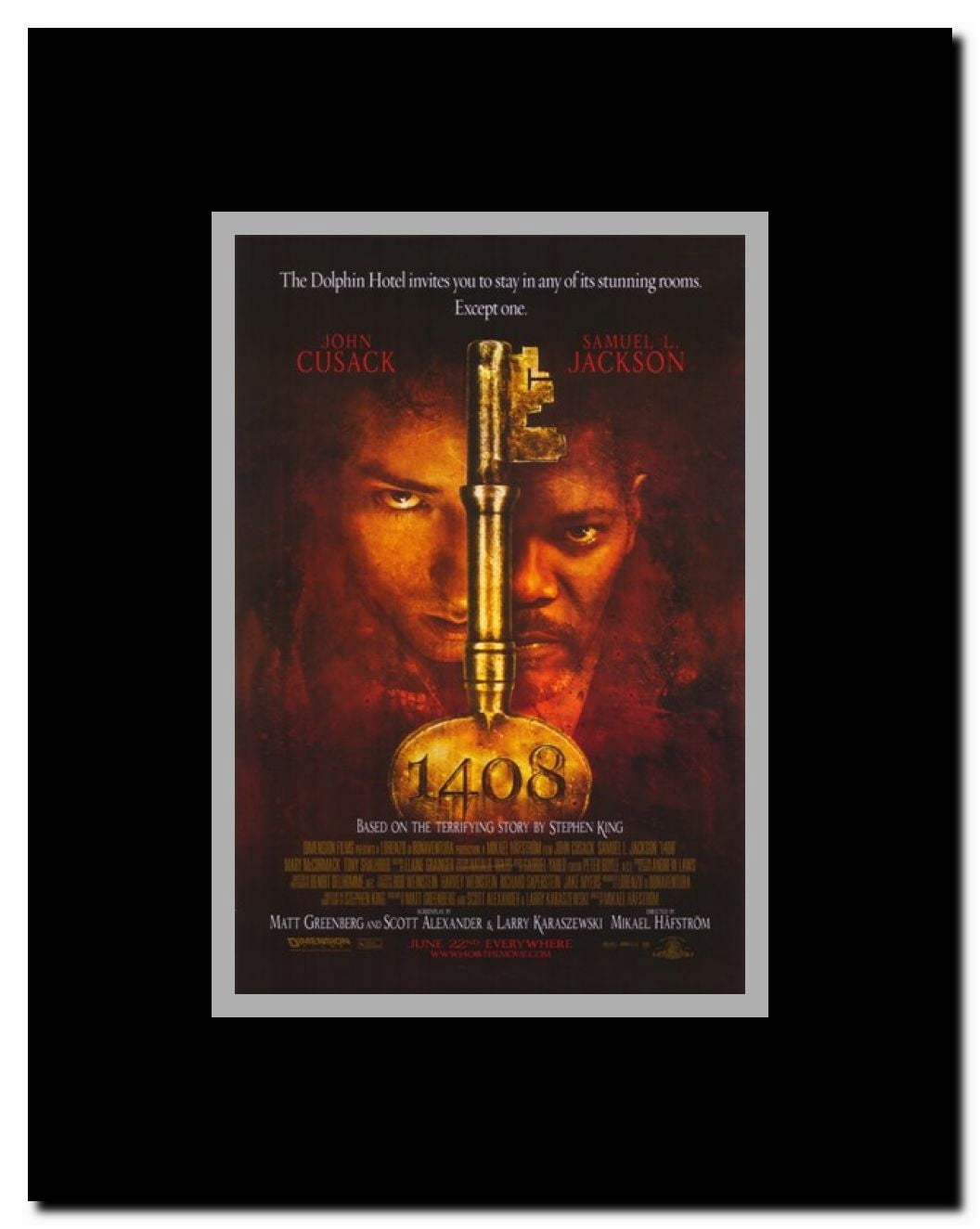 1408 Framed Movie Poster