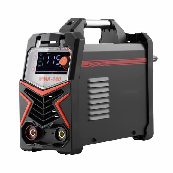140A 4-in-1 MMA Welder - Stick/TIG/Pulse DC Welder, 110/220V IGBT Inverter with LED Display & Synergic Control, Hot Start for DIY & Repair
