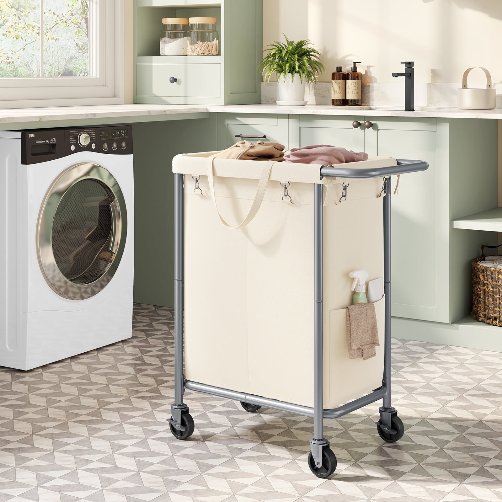 Rolling Laundry Basket Walmart