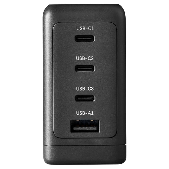onn 140W 10W PD Laptop Charger with Fast Charge Power Delivery