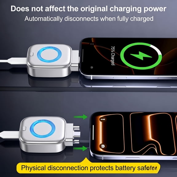 140W USB-C Fast Charging Adapter - Intelligent Auto Disconnect Charger with Automatic Power-Off Protection, Safe Charging Solution for Home, Office & Travel Use