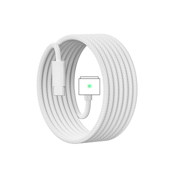140W USB C to Magnetic 3 Charging Cable Cord Compatible with MacBook Air (M2, 2022) and MacBook Pro (14-inch, M2, 2023), Pro (16-inch, M2, 2023), Pro (14-inch, 2021), Pro (16-inch, 2021) 6.6ft