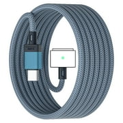 140W USB-C to Magnetic 3 Cable, Compatible with MacBook Pro 2021 M1 Pro & Max Chip 14" 16", MacBook Air 2022 2023 M2, MacBook Pro 2023 M2 Pro & Max Chip 14" 16", Safe 3 Cable for MacBook - 6.6ft