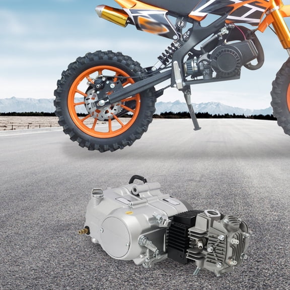 140cc 4-Stroke Racing Engine, High-Power Racing Performance Single Cylinder Air-Cooled Motor for Pit Dirt Bike, Compatible with Honda CRF50 CRF70 XR50 XR70 Z50 Z50R (140cc)