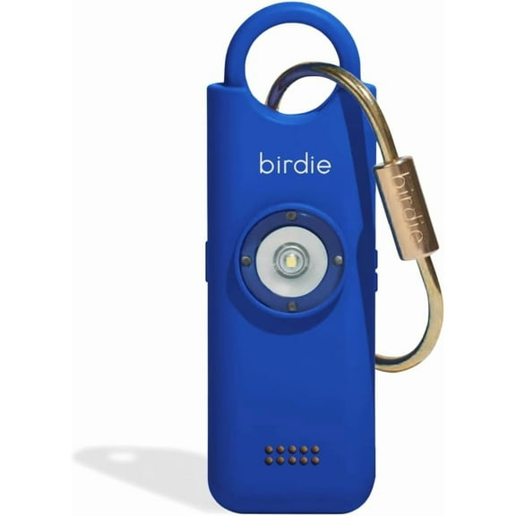 140dB Personal Safety Alarm for Women, 3 Pack Safe Alarm Protection Keychain with Strobe Light & Low Battery Notice, Security Siren Self Defense for Seniors College Girls, Orange+Blue+Black