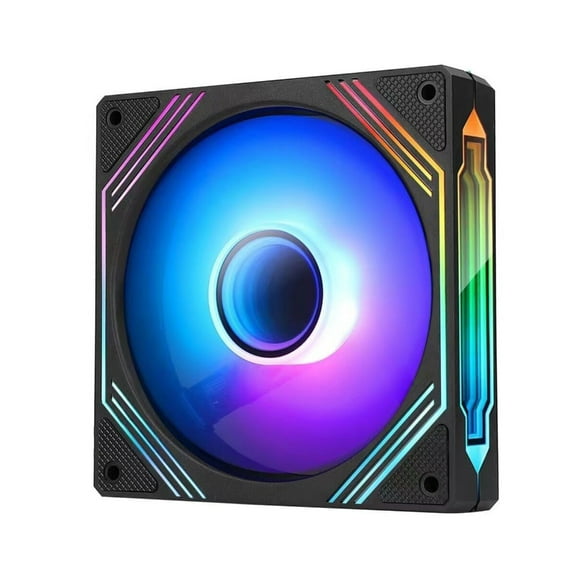 140mm ARGB Case Fans with Unique Reverse AirFlows Effect, PWM Speed Regulation, and Enhanced AirFlows CPU Case Fan