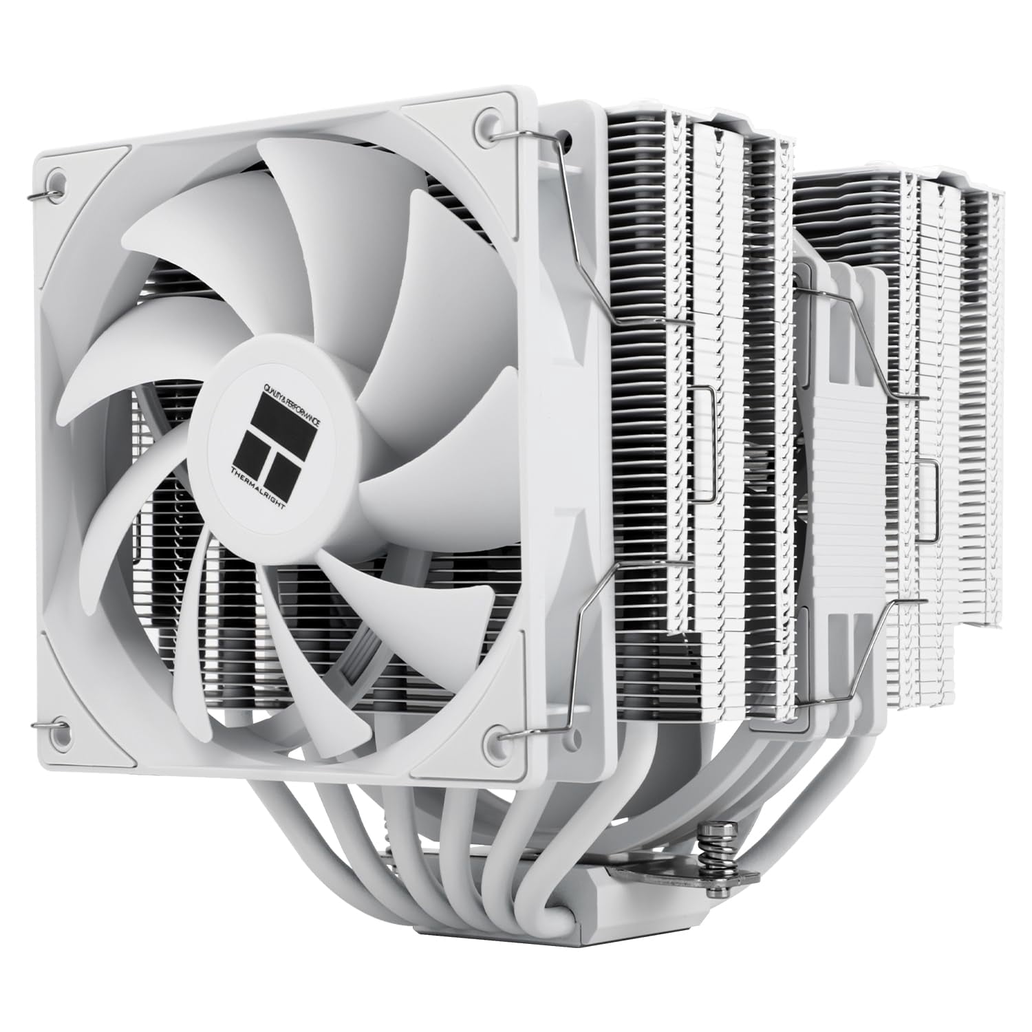 140mm white radiator, 6 heat pipe cooling, dual tower and dual fan ...
