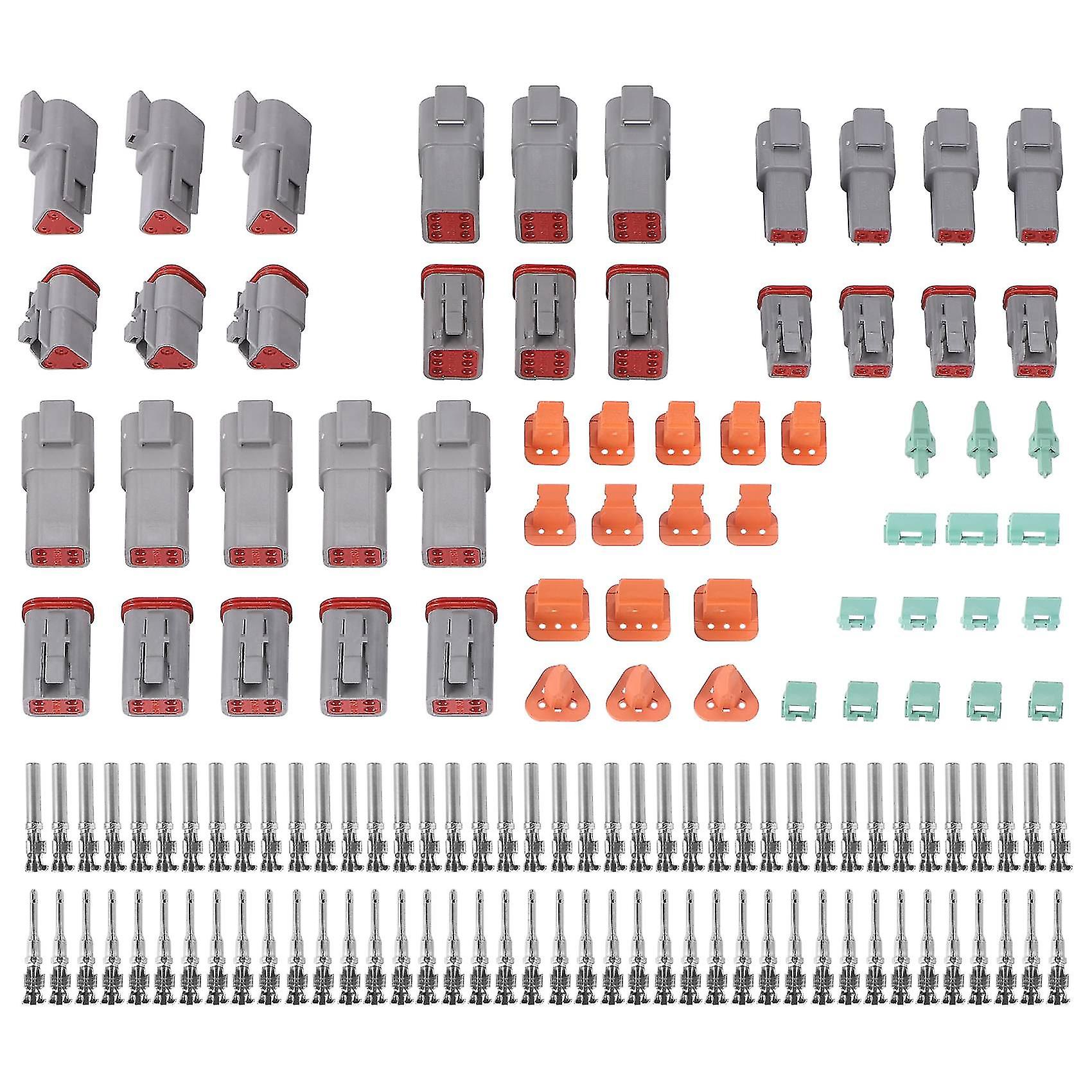 Kit Connettori Deutsch DT Series 185 Pezzi &ndash; Spina Elettrica Impermeabile Per Auto