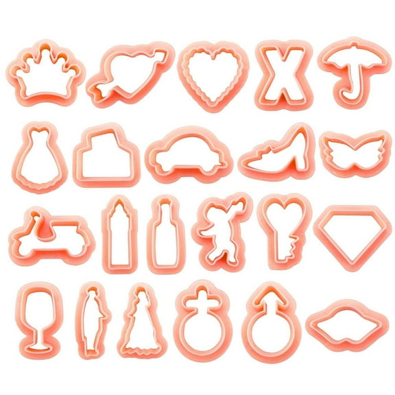 140pcs Plastic Clay Cutter Set Earring Making Kits with Different Shapes Craft Die DIY Handmade Jewelry Making Clay Tool