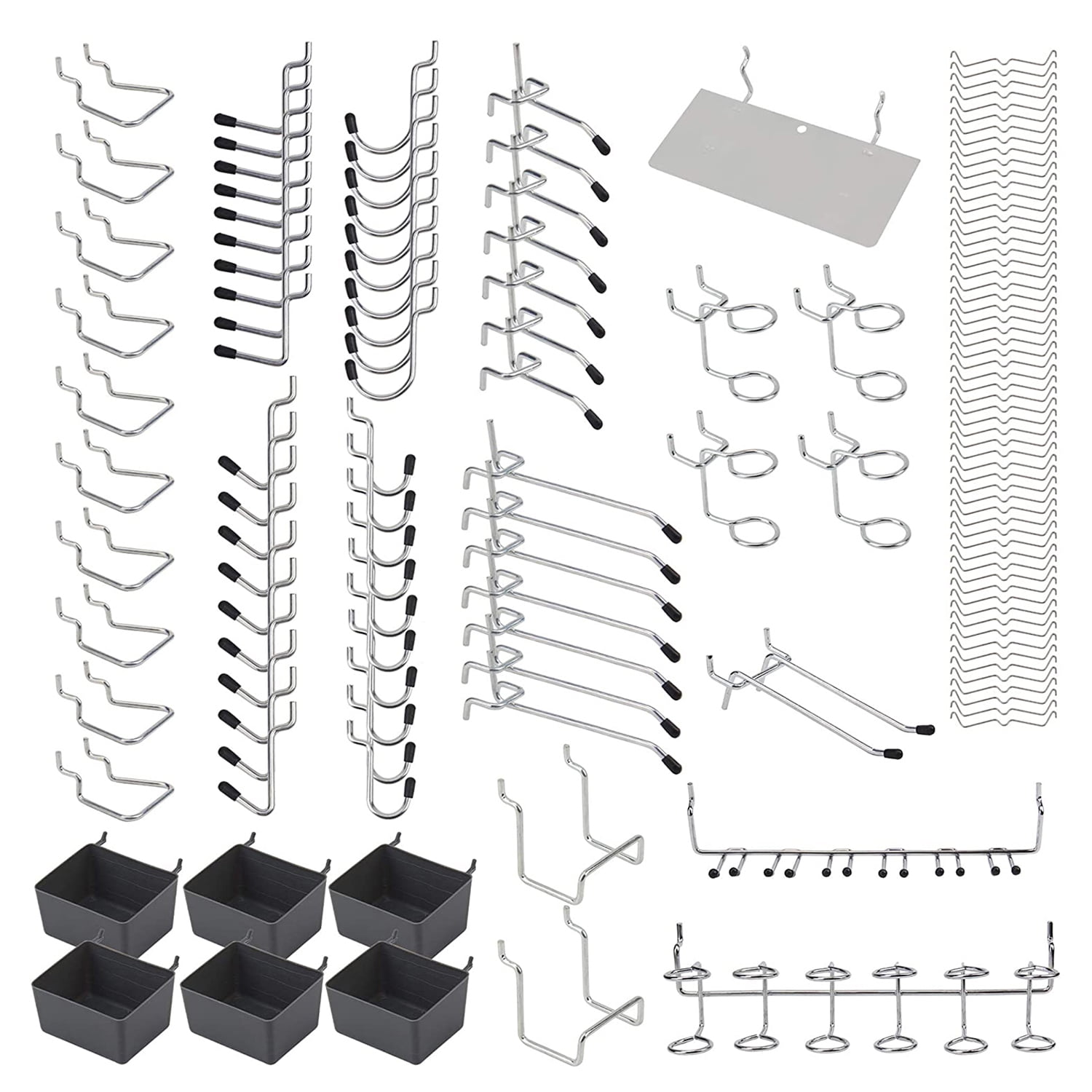 140pcs hole plate hook hole plate metal hook tool hook