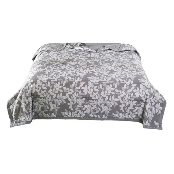 140x195cm Summer Cooler Quilt Plants Prints Toile Farmhouses Soft Breathable For Hot Sleepers And Night Sweats Cooler Comforter Double Sided Cold Effect Blanket Cooler