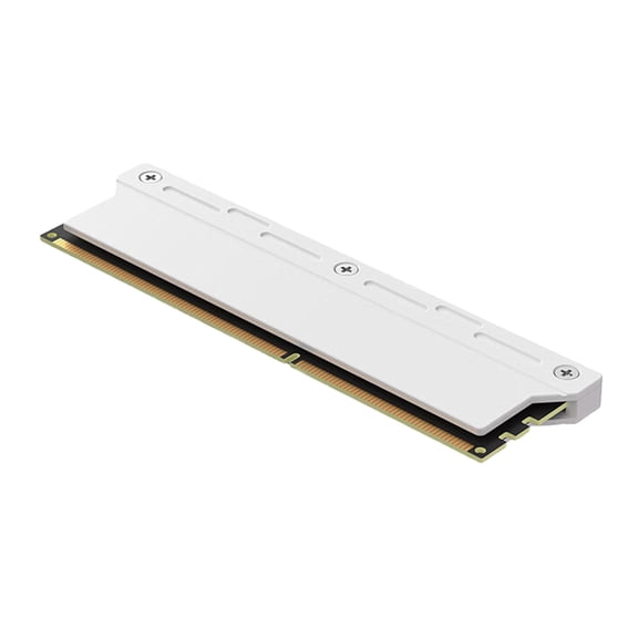 140x35x9mm Aluminum Cooling Heatsink with Thermal Pad, DDR5 DDR4 DDR3 Memory Heat Dissipation for Desktop Computers