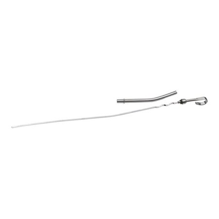 141550 Engine Dipstick with Chrome Steel Tube & Hook Handle for Small Block Chevy
