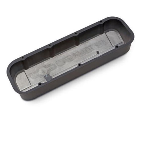 141876 Slant-Edge Valve Cover, Black