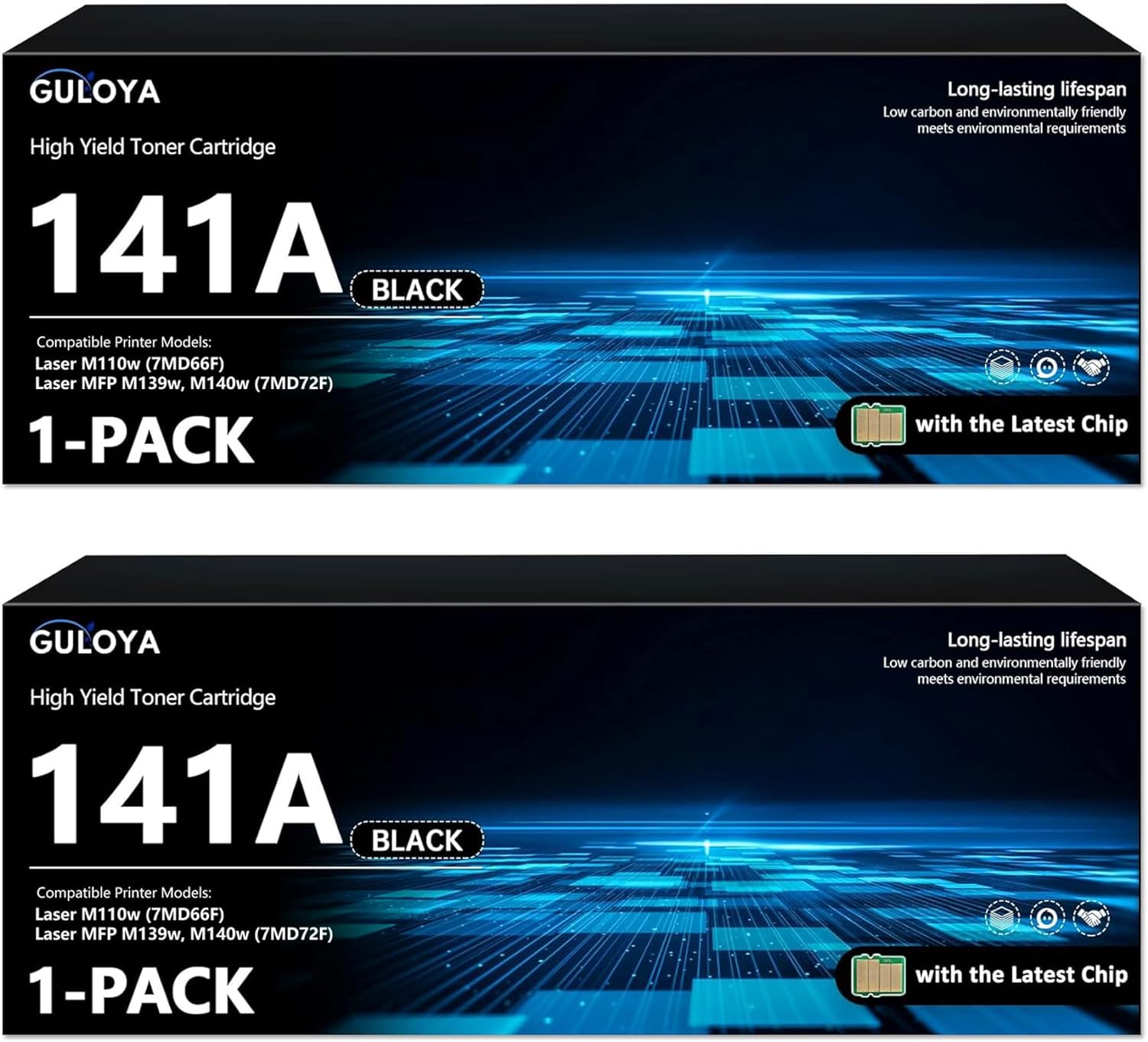 Dell 2MMJP High Yield Toner Cartridge 2Pack for 1130, 1133, 1135 Laser