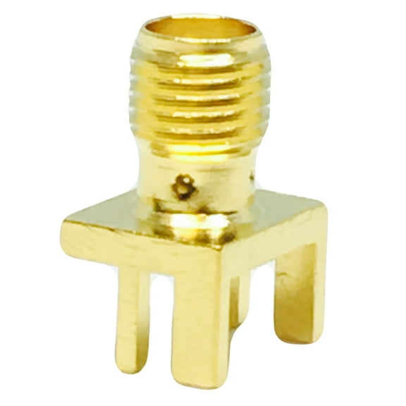 142-0701-851 Solutions RF Connectors / Coaxial Connectors PC END MT JCK GLD .062 BOARDS TAB