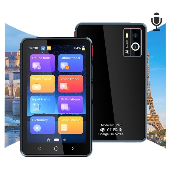 142 Languages Smart Translator, Simultaneous Interpretation Device with Offline Translation
