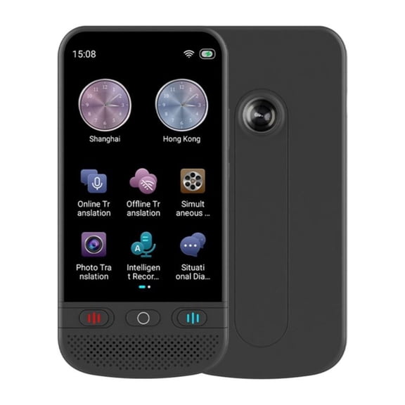 142 Real-Time Language Translator Voice Text Photo Offline Travel Translater Touch Screen Simultaneous Translator