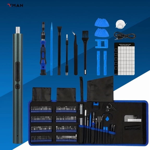 142-in-1 Precision Electric Tool Set for Device Maintenance & DIY