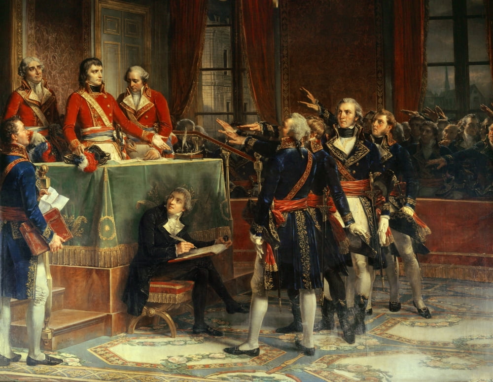 1420 Auguste Couder (1789-1873) French School Canvas Art - (24 x 18)