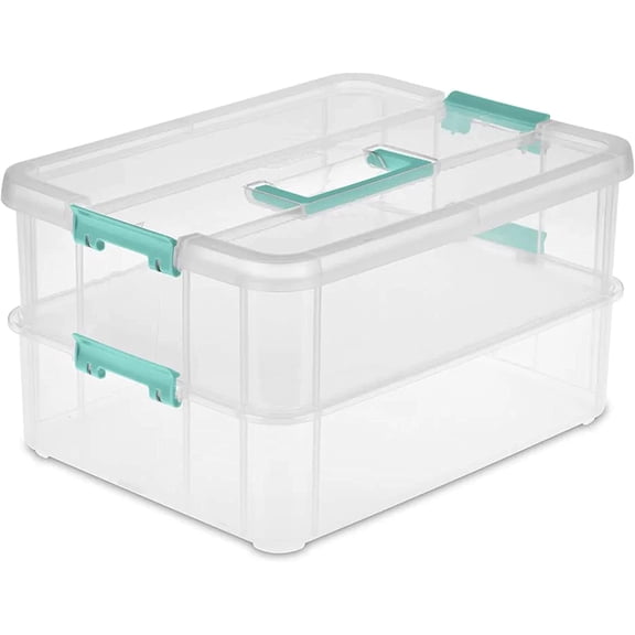 14228604 Stack & Carry 2 Layer Handle Box, 1 - Pack