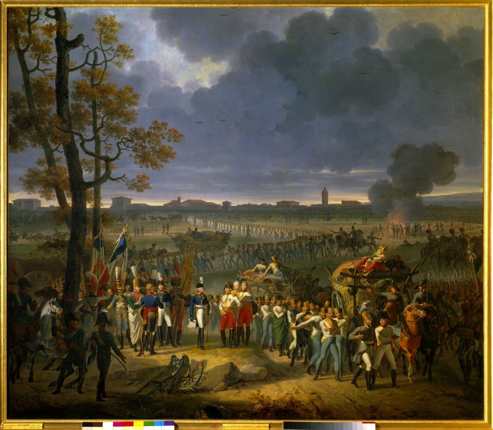 1426 Hippolyte Lecomte (1781-1857) French School Canvas Art - (24 x 18)