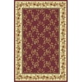 thumbnail image 1 of 1427-1733-BURGUNDY Noble Rectangular Burgundy Transitional Italy Area Rug, 7 ft. 9 in. W x 11 ft. 6 in. H, 1 of 1