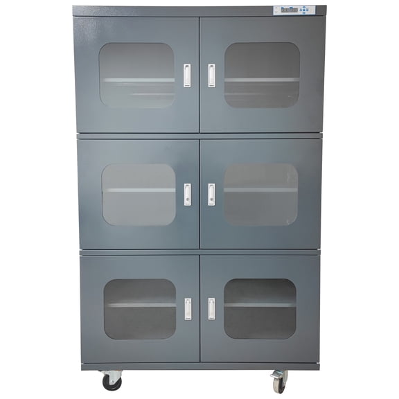 1428L Electronic Dry Cabinet Industrial Grade Dry Box 110V 1-10%RH Six-Door