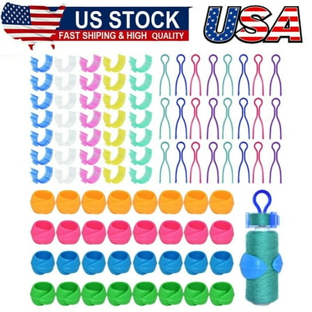142Pcs Bobbin Thread Buddies Set Sewing Thread Spool Organizer,70 Bobbin Holders