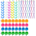 thumbnail image 1 of 142Pcs Bobbin Thread Set Sewing Thread Spool Organizer Bobbin Holders Clips,Bobbin Thread Spool Huggers, 1 of 8