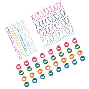 142Pcs Thread Spool Huggers Bobbin Organizers with Thread Spool Clip , Thread Spool Huggers Bobbin Thread Tail